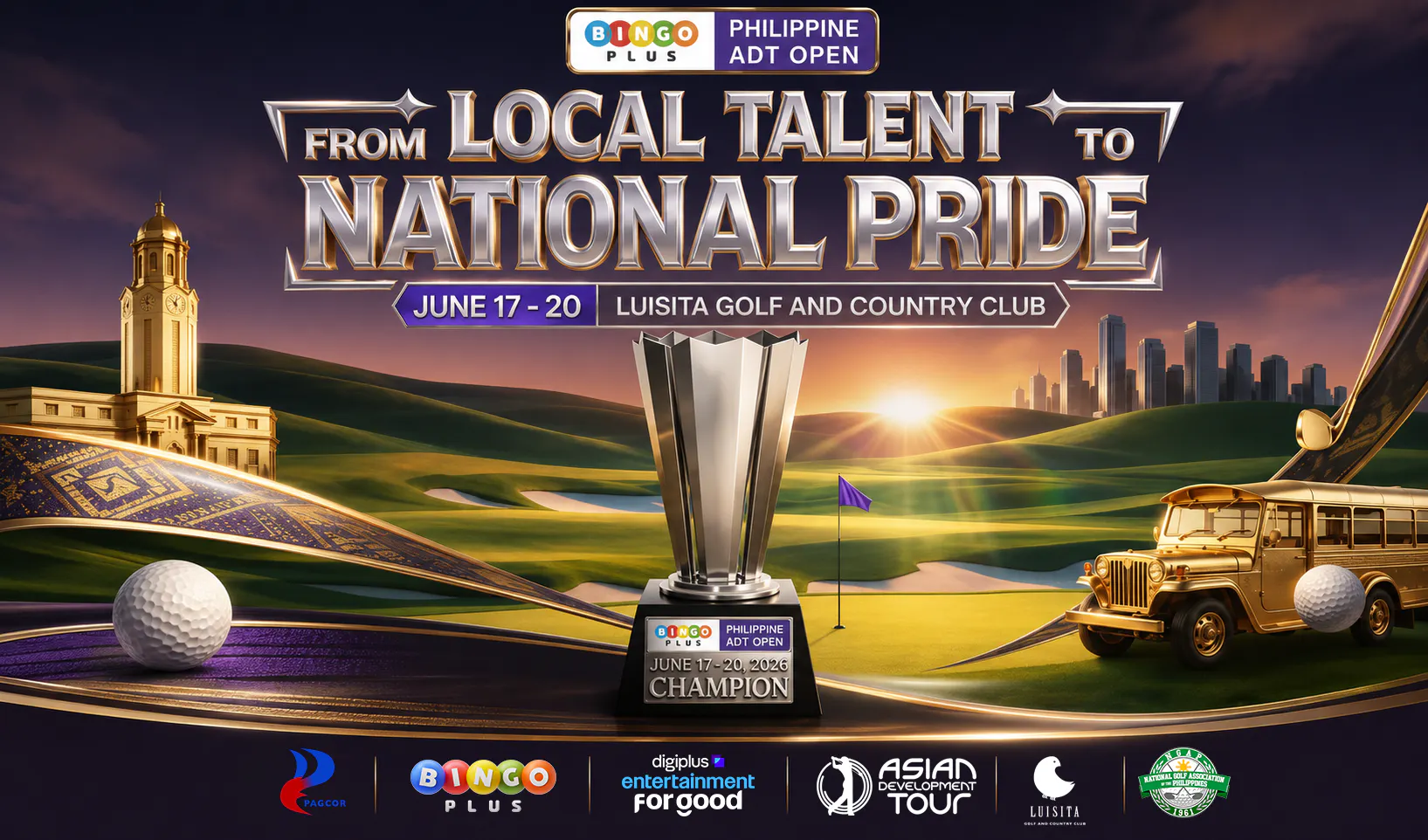 BingoPlus, ADT tee up for historic 2026 BingoPlus Philippine ADT Open