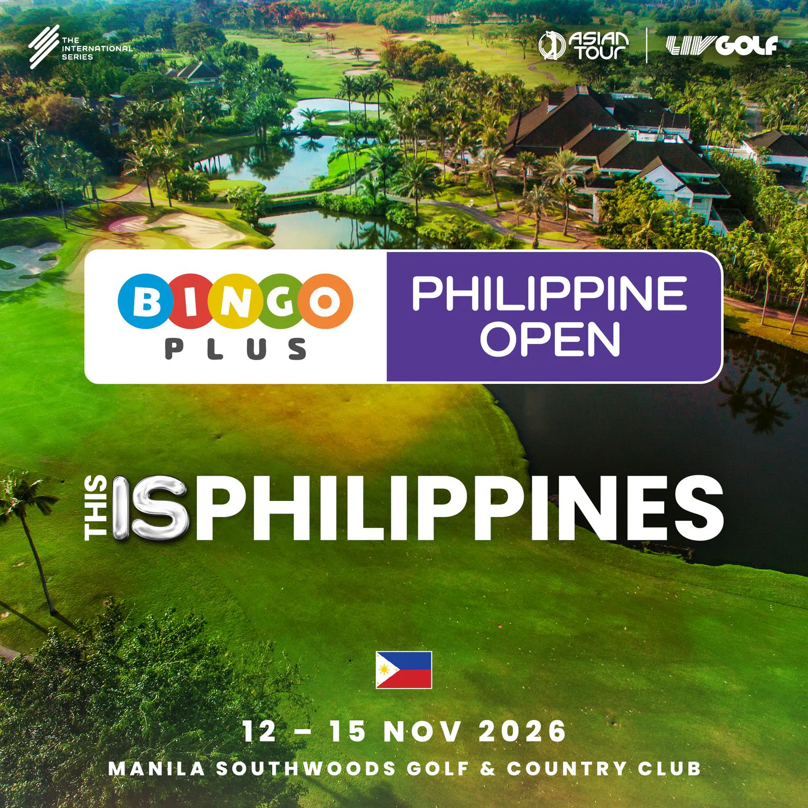 BingoPlus powers the Philippine Open onto The International Series stage